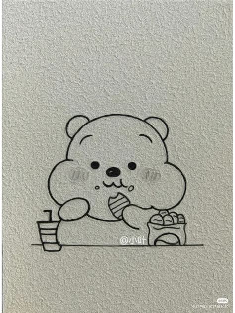 Easy Cartoon Drawings Cute Doodles Drawings Cute Bear Drawings