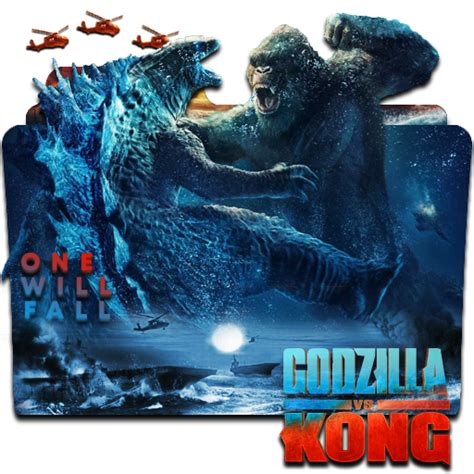 Godzilla vs Kong 2021 Folder Icon - DesignBust