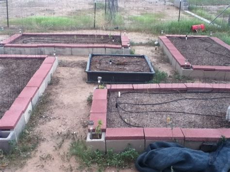 Concrete Block Raised Garden Bed Pint Size Farm