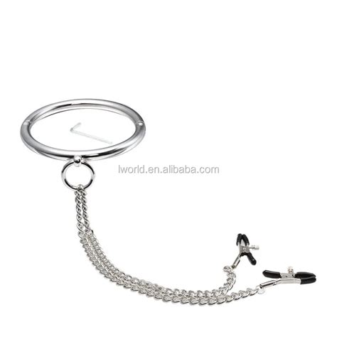 metal sex neck collar fetish slave body chain toys bondage collar for female buy sex neck