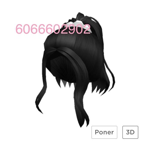 Black Ponytail Roblox Pictures Roblox Codes Roblox