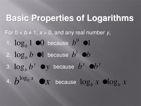 Ppt Logarithms Powerpoint Presentation Free Download Id9521755