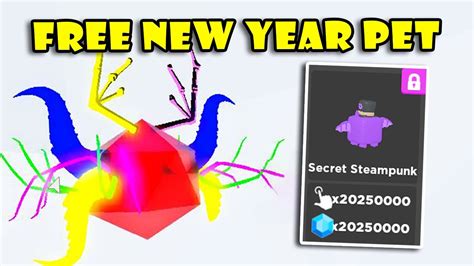 Free New Year Secret Pet Codes 2021 In Update Tapping Mania Simulator