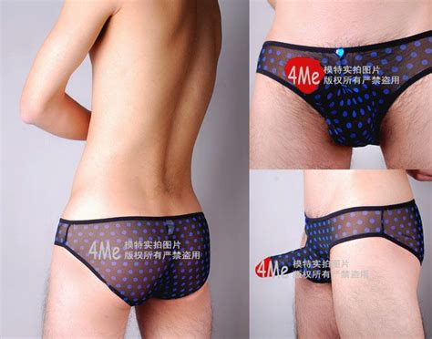 2018 male sexy underwear cotton mash flat crotch top opened h339 men briefs sale black red from