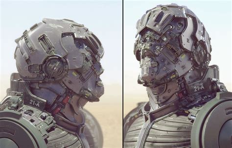 Soldiers Military Robots Futuristic Concept Mech Concept