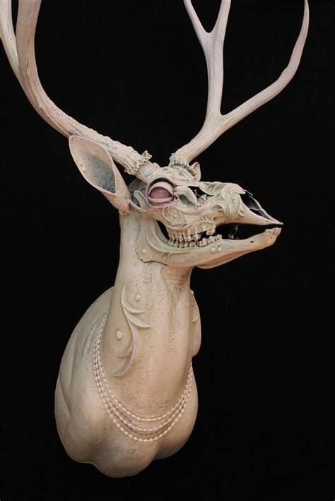 Beautiful Bizarre Magazine On X Deer Skulls Sculptures Concept Art