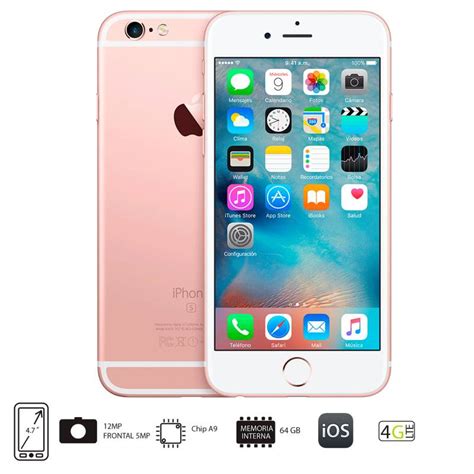 Iphone 6s 64gb Oro Rosa Apple