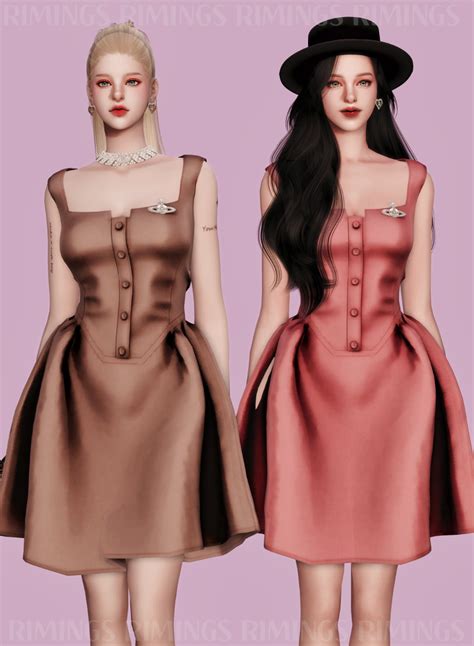 Rimings Vivienne Westwood Brooch Outfit Sims 4 Clothing Outfits