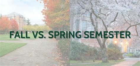 What Is The Difference Between Fall And Spring Semestercollege Raptor
