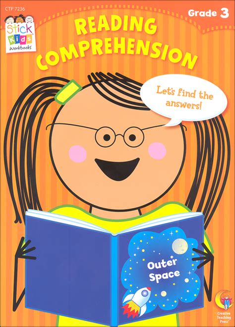Reading Comprehension Third Grade Stick Kids Workbooks Creative
