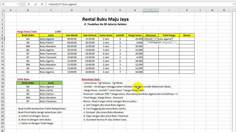Soal Excel Dan Jawabannya Nalar Berita