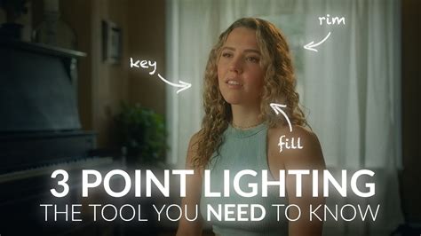 Three Point Lighting A Cinematography Must Know Youtube