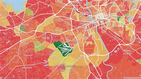 The Safest And Most Dangerous Places In West Columbia Sc Crime Maps