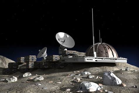 Space News The First Human Colony Will Be On Moon But Not How You
