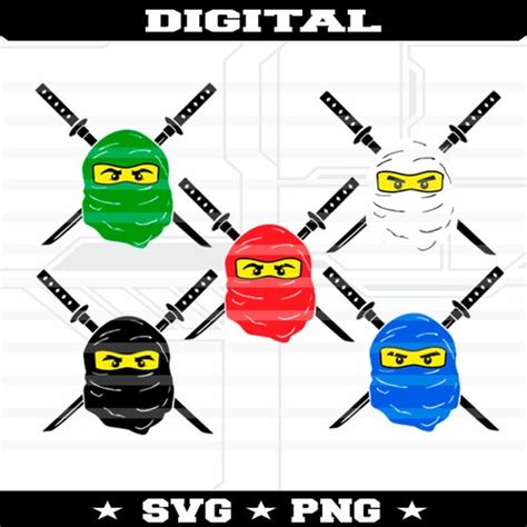 Ninja Ninjago Lego Eyes Mask Svg Cricut Cut File Clipart Png Dxf