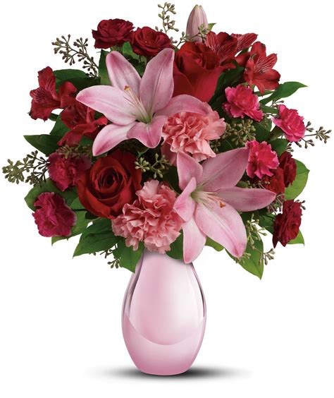 Telefloras Roses And Pearls Bouquet Photodrive
