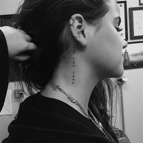 Neck Tattoo Neck Tattoos Women Side Neck Tattoo Small Neck Tattoos