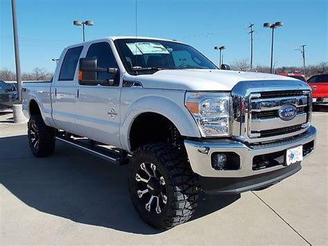 Sell New 2013 Ford F 250 Lariat 6 Lift And Loaded In Grand Prairie
