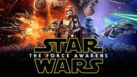 Star Wars Force Awakens Sci Fi Disney Action