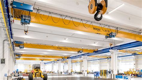 Demag Single Girder Overhead Cranes For Industrial Lifting