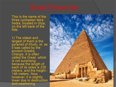 Great Pyramids Of Egypt