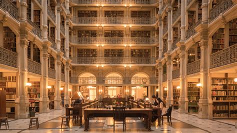 Featured Location The George Peabody Library Marylands Most