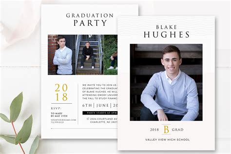 Celebrate Your Graduating Senior With This Classic Timeless Grid