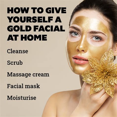 How To Do Gold Facial At Home Step By Step With Benefits Be