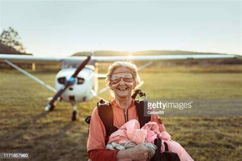 Old Woman Skydiving Photos And Premium High Res Pictures Getty Images