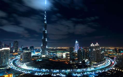 Descargar Fondos De Pantalla Dubai Burj Khalifa El Rascacielos La