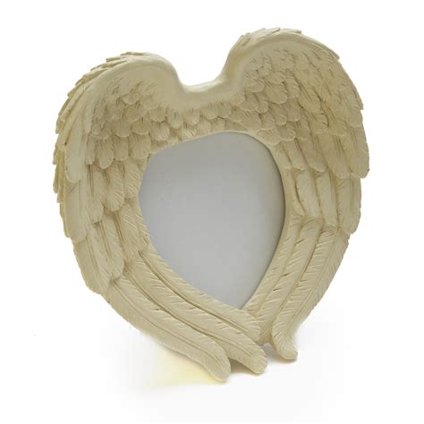 Angel Wing Memorial 5 Square Photo Frame With Easel Back And Glass