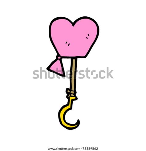 Love Hooked Cartoon Stock Vector Royalty Free 73389862 Shutterstock