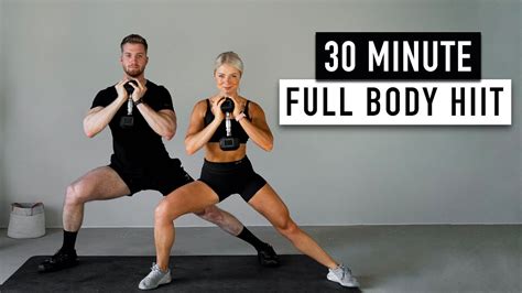 30 Min Full Body Crusher Hiit Workout With Weights Dumbbells I No Repeat I Stronger Together