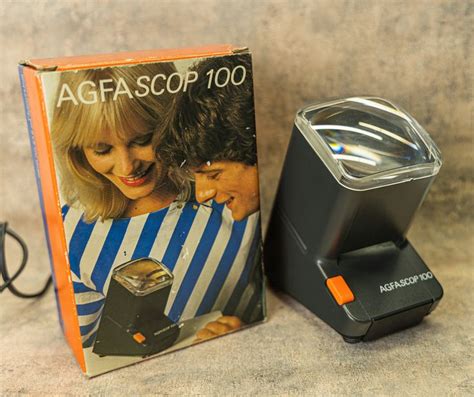 Agfa Agfascop 100 35mm Slide Viewer Projector Backlit Etsy Slide Projectors Etsy Projector