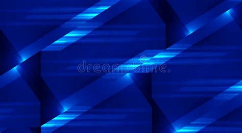 Shiny Blue Diagonal Lines Background Vector Art Stock Vector