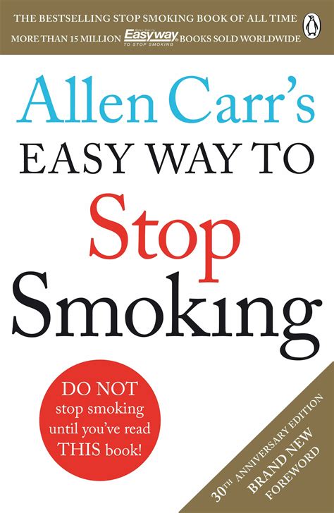 What the media say about the allen carr method 'i have observed the allen carr method, the easy way to stop smoking' at first hand on several occasions. Book Giveaway: Allen Carr's Easy Way to Stop Smoking | Mumsnet