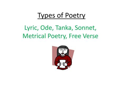Ppt Types Of Poetry Powerpoint Presentation Free Download Id2106718