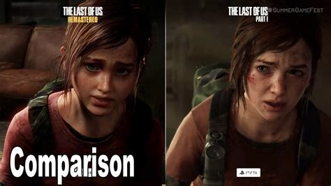 The Last Of Us Remake Comparison Hd 1080p Youtube