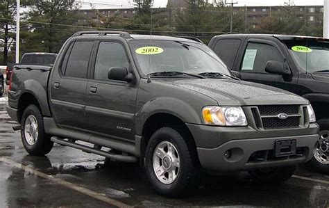 2002 Ford Explorer Sport Trac Value Crew Cab Pickup 40l V6 4x4 Auto