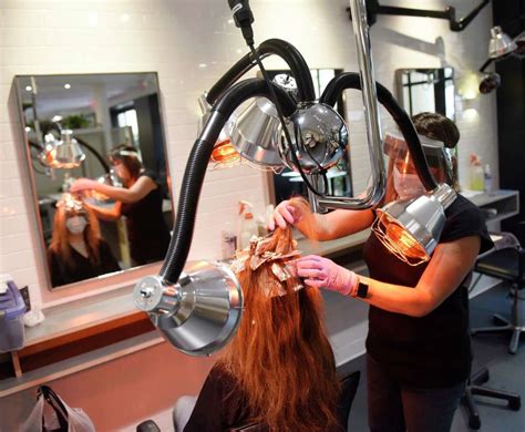 In Photos Hair Salons And Barbershops Reopen In Connecticut
