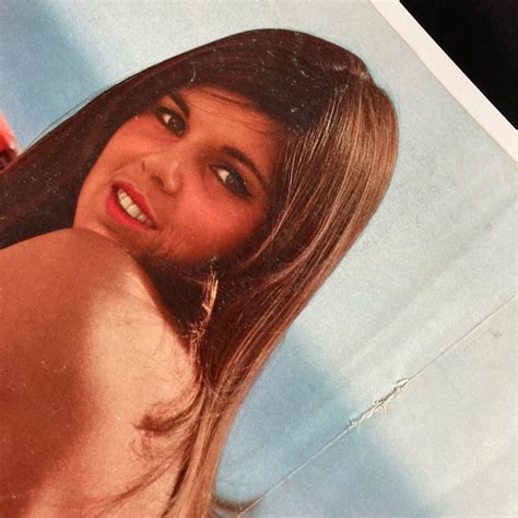 Vintage April Playboy Magazine Playmate Centerfold Poster Karla