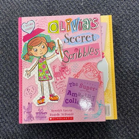 Olivias Secret Scribbles Book Set X 5 Bookss