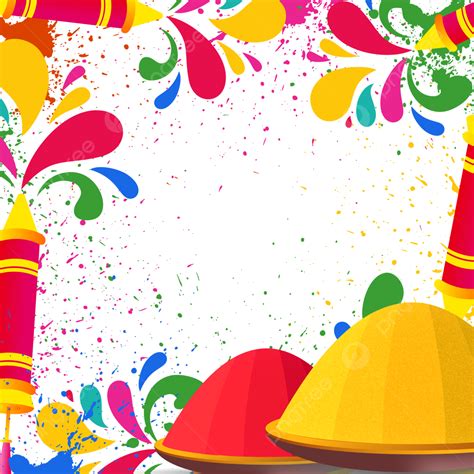 Happy Holi Festival Vector Art Png Happy Holi Pichkari Color Splatter