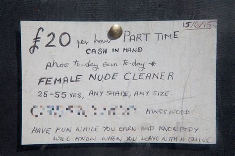 Man Places Ad Looking For Nude Cleaner And Gets 11 Applicants In