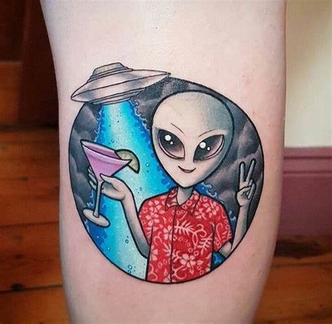 Alien Tattoo Skull Tattoos Forearm Tattoos Body Art Tattoos Sleeve