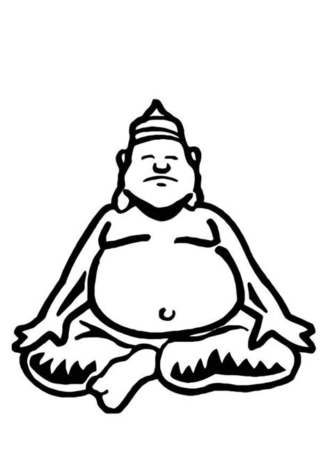 The word buddha means awakened one or the enlightened one. be vigilant; Coloring Page Buddha - free printable coloring pages - Img ...