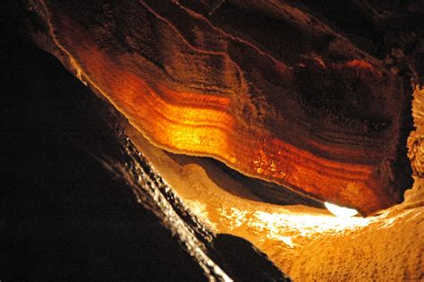 Travertine Drapery Cave Bacon Crystal Onyx Cave Near C Flickr