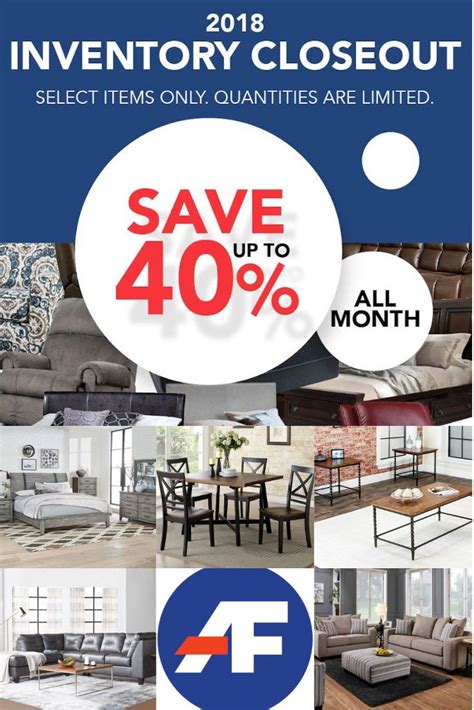 Closeout Furniture At Great Savings Of Up To 40 Available Now During