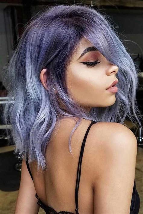 Glorious Lavender Hair Color To Embrace The Trend Of Now Stylish Hair Colors Short Hair Color