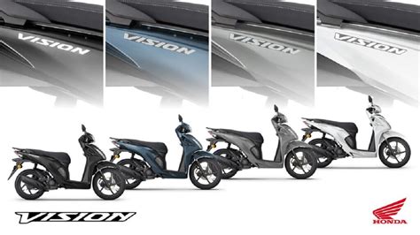 Honda Vision 2023 Has A New Attractive Color Option The Price Is